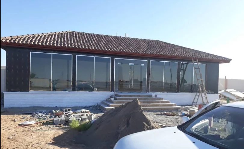Glass installation by professionals